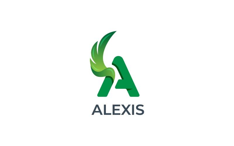 Alexis - Letter A logo design #431750 - TemplateMonster