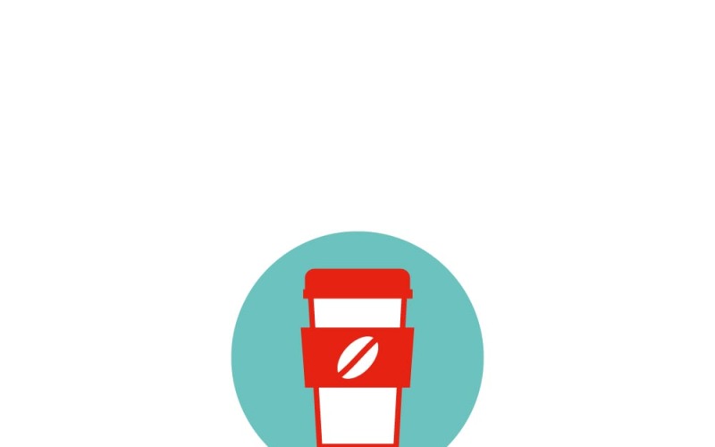 Caffè, vettore icona bevanda. Icona per app web e mobili