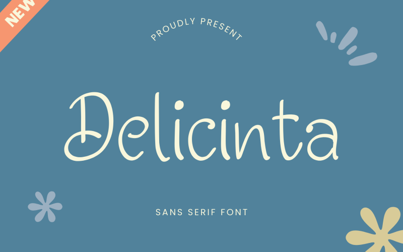 Delicinta — wspaniała czcionka wyświetlana