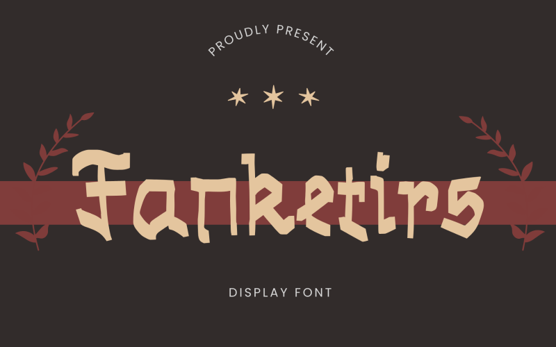 Fanketirs: carattere di visualizzazione straordinario