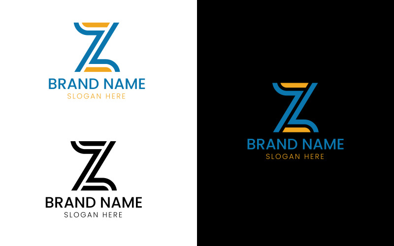 logo d'entreprise lettre Z-07-210