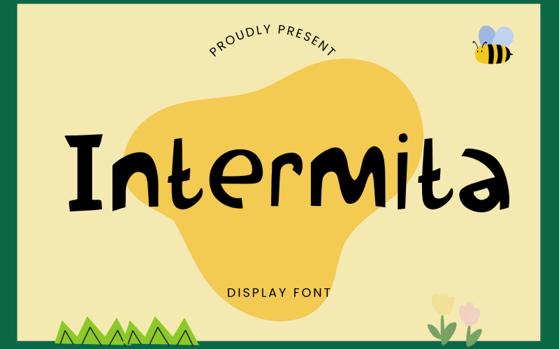 Intermita — niesamowita czcionka wyświetlana