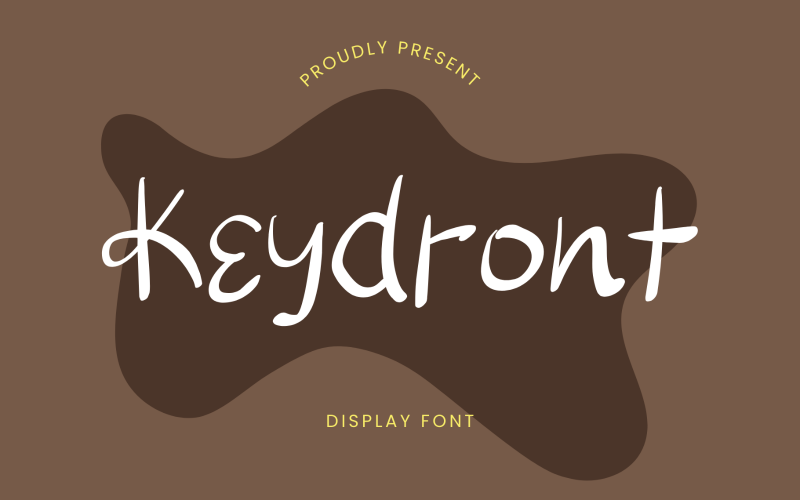 Keydront – Erstaunliche Display-Schriftart