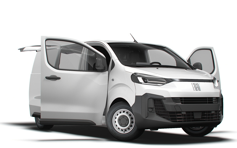 Fiat e Scudo csomagtérajtó Van L2 HQ belső 2024