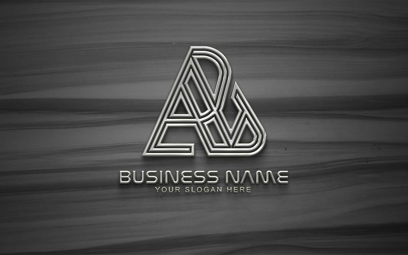 Professioneel ARV-logo-ontwerp - tech- Merkidentiteit 2