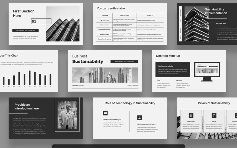 PowerPoint zur Unternehmensnachhaltigkeit