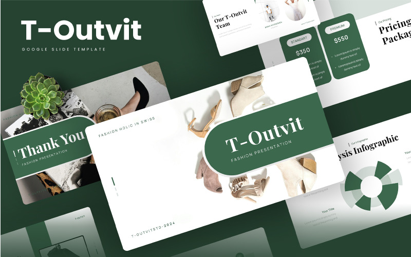 T-Outvit – Шаблон слайдов Google о моде