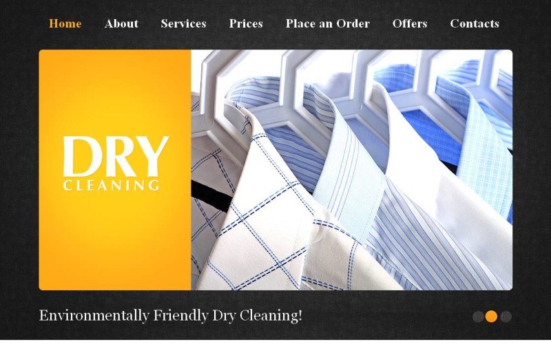 прачечная moto cms html шаблон