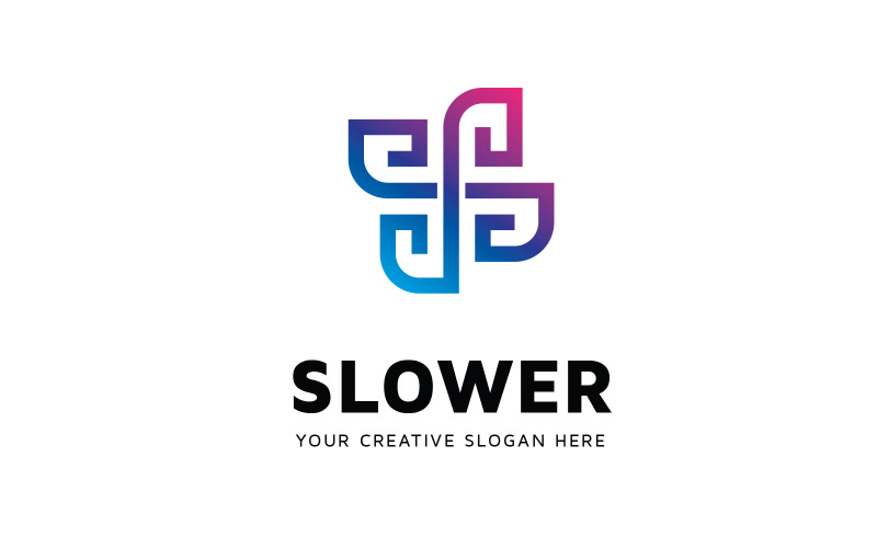 S 字母花符号标志