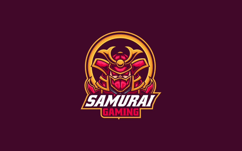 Samurai E-sport i logo sportowe 1