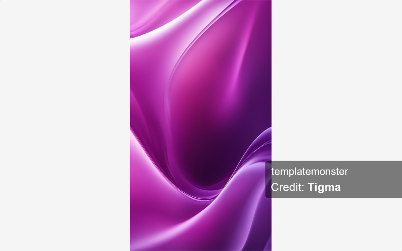 Roxo sofisticado: uma declaração digital