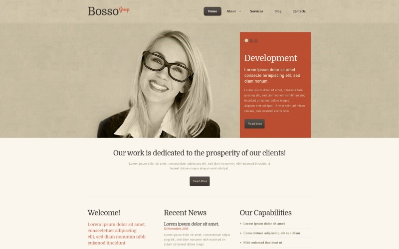 cherry business wordpress theme