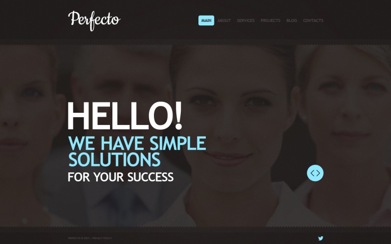 Website sjabloon raadplegen