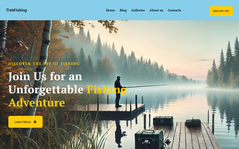 TishFishing - Tema WordPress per la pesca