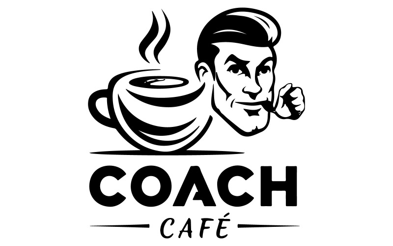 Kávéscsésze vektoros illusztráció fotó