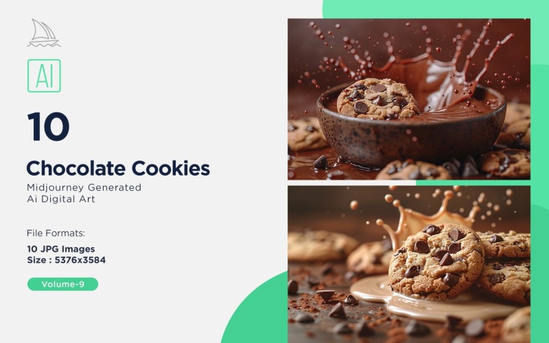 Chocolate Chips Cookies 10 Set 09