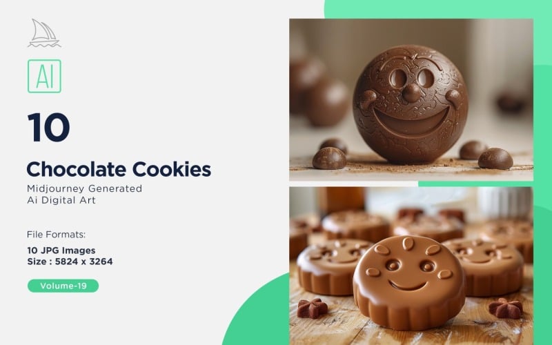 Chocolate Chips Cookies 10 Set 19