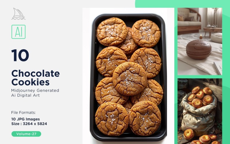 Çikolatalı Kurabiye 10'lu Takım 27