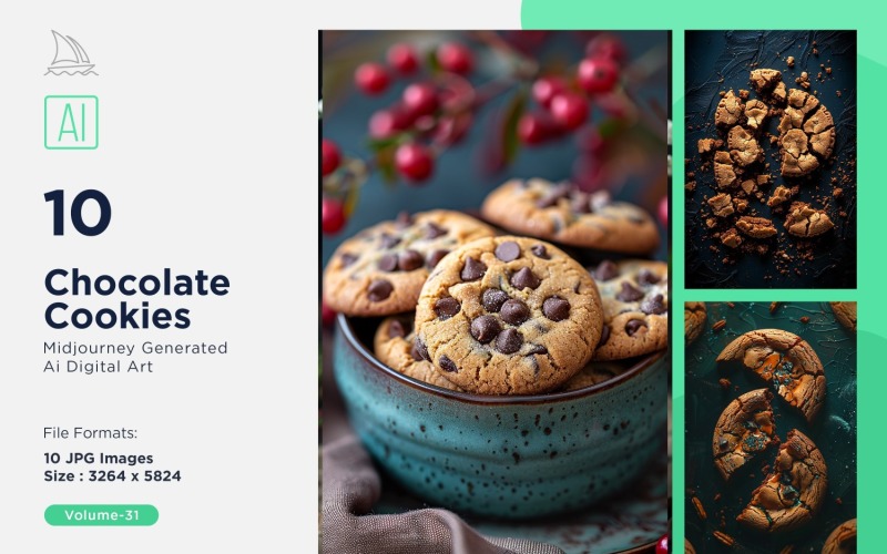 Galletas con chispas de chocolate 10 Set 31