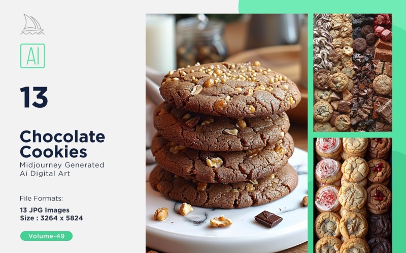Galletas con chispas de chocolate 10 Set 49