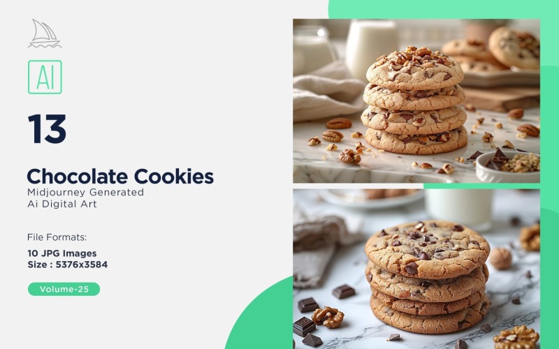 Шоколадне печиво 13 набір 25