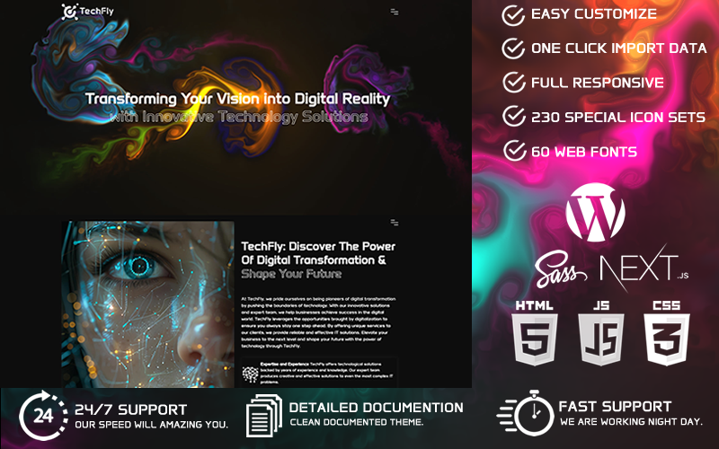 TechFly-IT 解决方案和技术 WordPress 主题