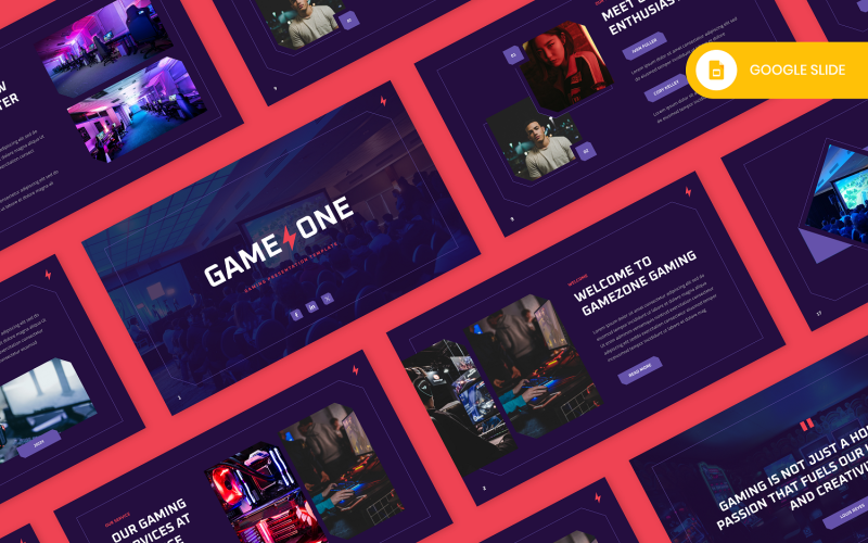 Игра первая — Шаблон слайдов Google «Игры и спорт»