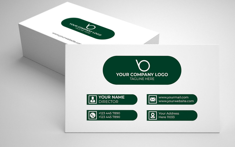 Conception de cartes de visite d'entreprise | Conception de carte de visite Nouveau