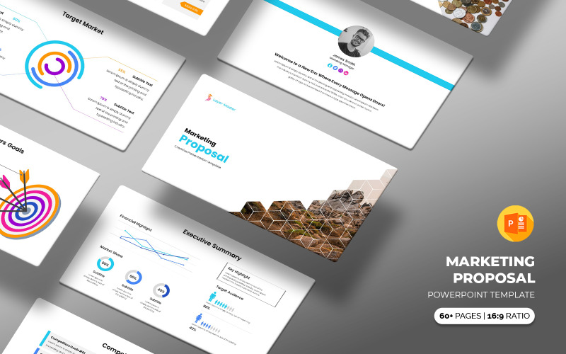 Marketingvoorstel - PowerPoint-sjabloon