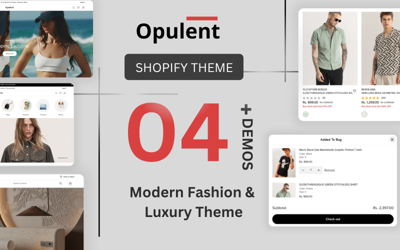Роскошная модная тема Shopify OS2.0