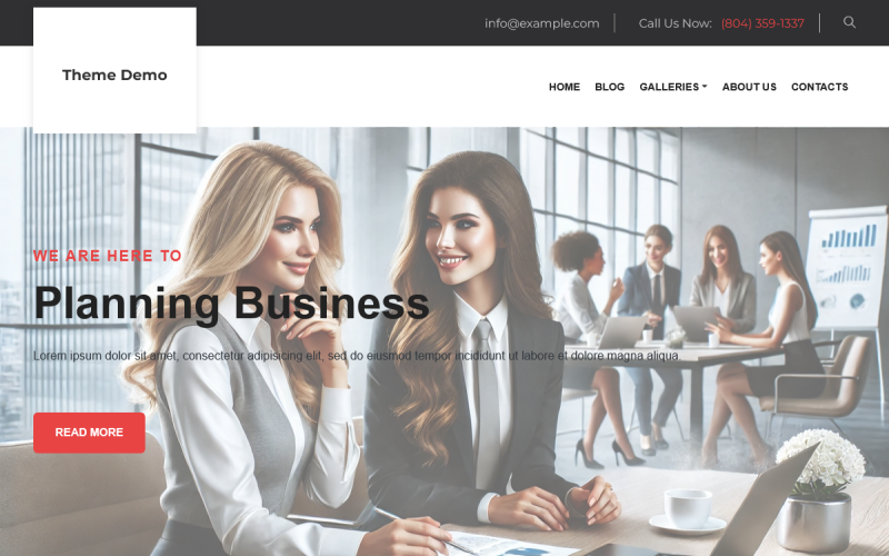 TishBusiness6 - Tema WordPress aziendale
