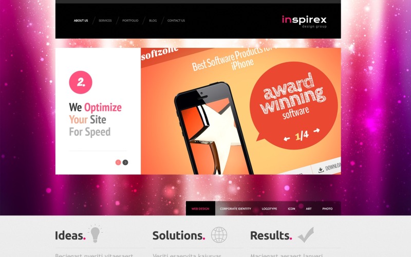 Тема WordPress Design Group