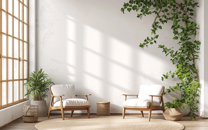 Minimalist Scandinavian Interior Home Office 153