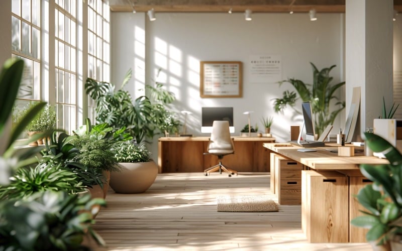 Curated visual reference: Scandinavian Minimalist Home Office With Large Windows Reference: Minimalist Scandinavian Interior Home Office 97
