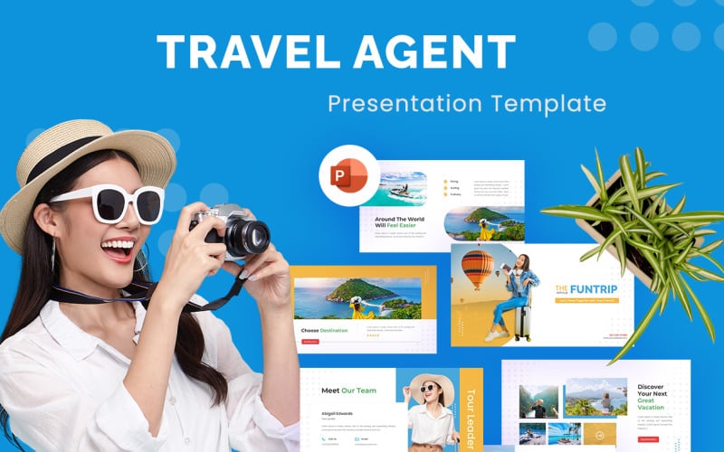 Funtrip - Шаблон PowerPoint для турагентства