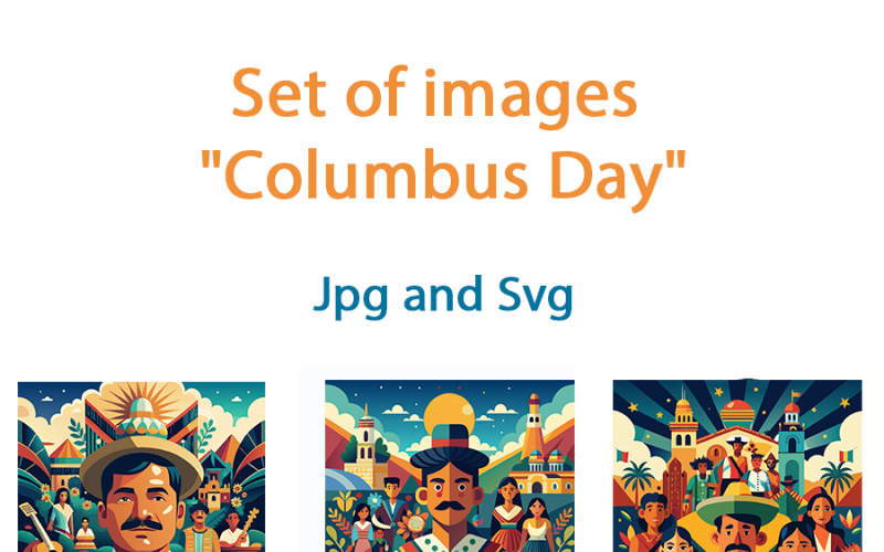 Serie di immagini Columbus Day 2