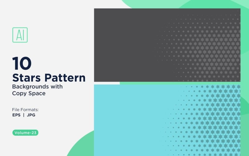 Dynamiskt stjärnmönster bakgrundsuppsättning 23