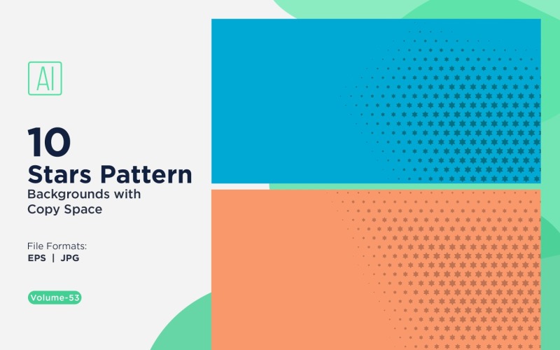 Dynamiskt stjärnmönster bakgrundsuppsättning 53