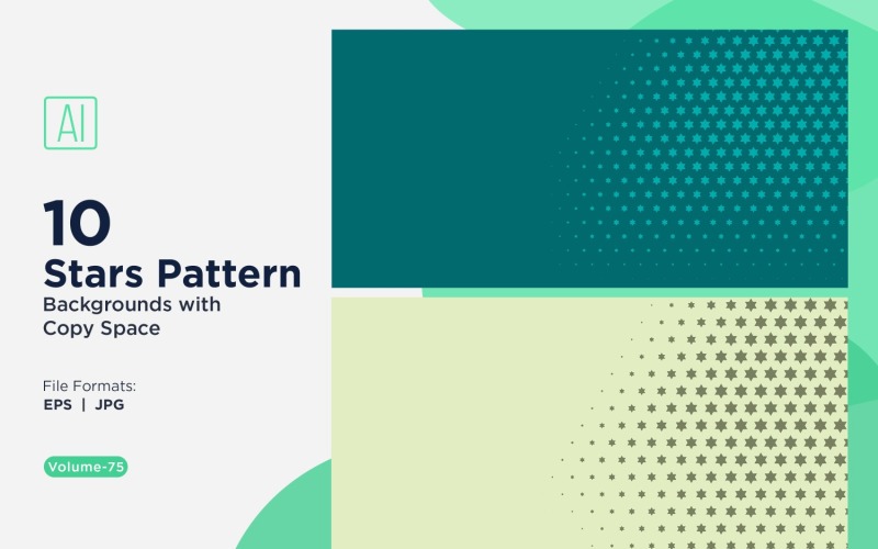 Set di sfondi dinamici con motivo a stelle 75