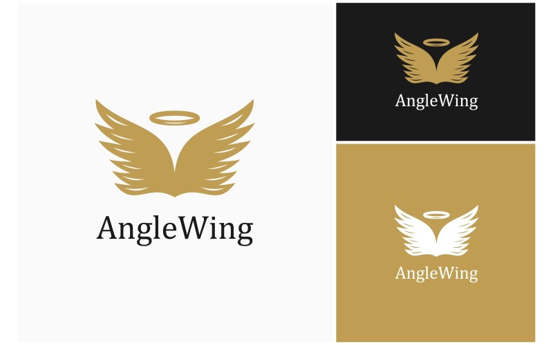 Angel Wing Fly Spread Logo