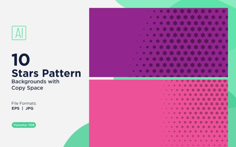 Динамический набор фонов со звездным узором 108