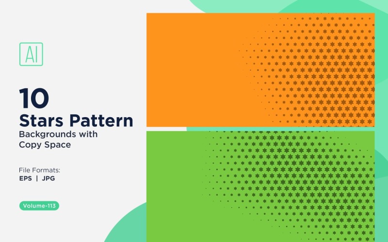 Dinamikus csillagmintás háttérkészlet 113