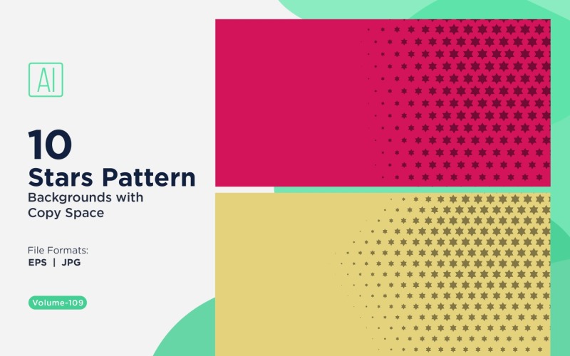 Dynamiskt stjärnmönster bakgrundsuppsättning 109