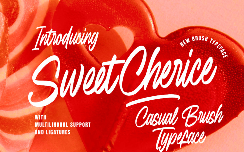 Повсякденний шрифт Sweet Cherice