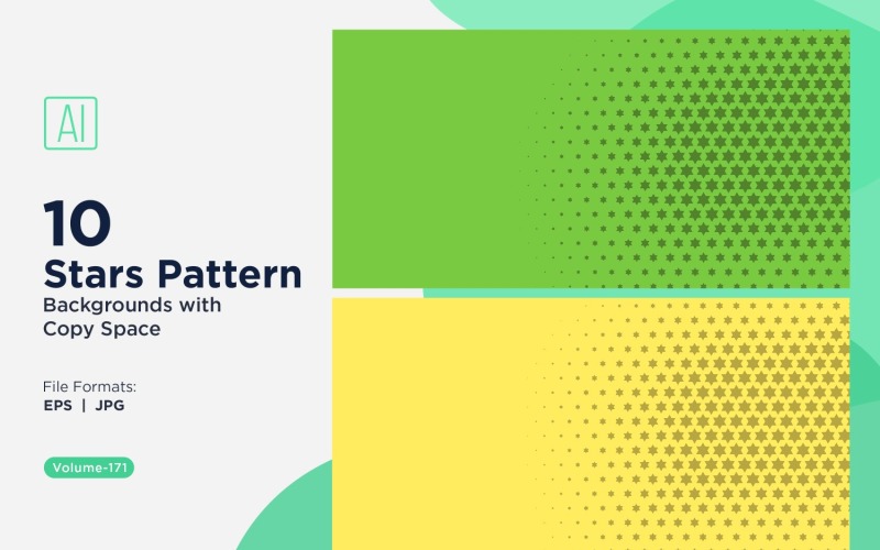 Динамический набор фонов со звездным узором 171