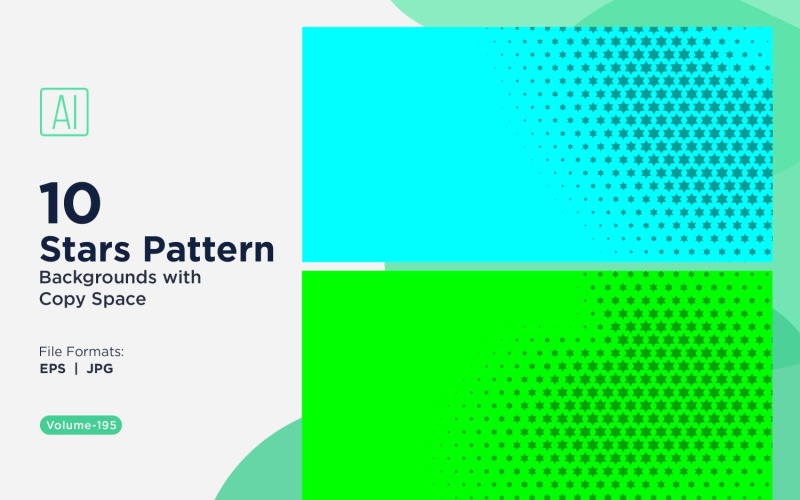 Dinamikus csillagmintás háttérkészlet 195