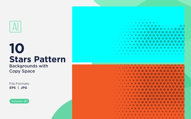 Set di sfondi dinamici con motivo a stelle 161