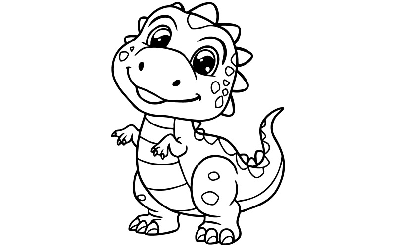 ilustração de arte de silhueta de dinossauro