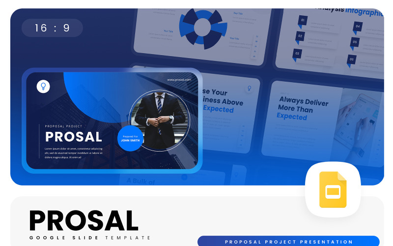 Prosal – 项目提案 Google 幻灯片模板