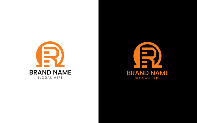 Písmeno R logo společnosti-08-279